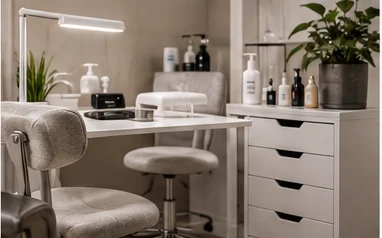 Рабочее место мастера в студии